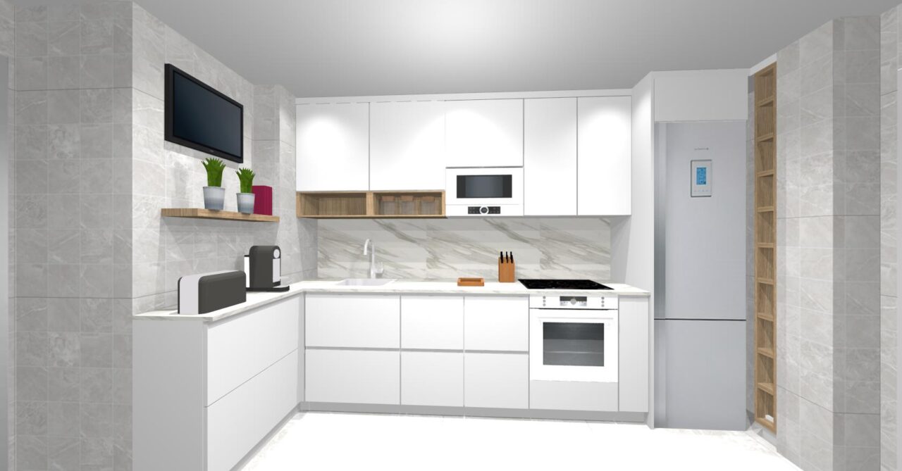 Diseño 3D Cocina