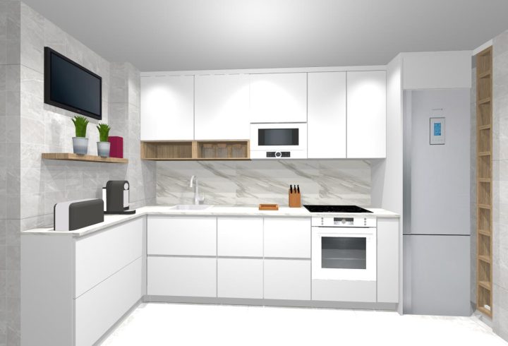Diseño 3D Cocina